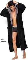 ULN-KEMUSI Hooded Herringbone Men's Soft Spa Full