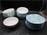 Floral Bowls & Plates