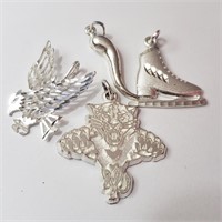 $160 Silver Pack Of 4 Pendant