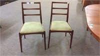 MID CENTURY DINING CHAIRS