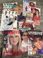 Vintage teen magazines, YM, Seventeen, Spree