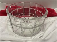 Large 8.5" Crystal Bowl - Small Chip& Scratch