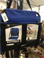 Bleacherback stadium seat