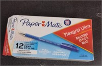 Papermate Ballpoint Blue Ink Pens