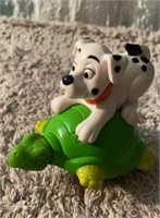 Dalmatian w/turtle Collectible Toy