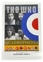 The Who Quadrophenia Signed Lithograph Poster