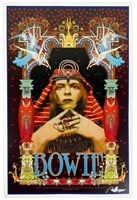 David Bowie "Pharaoh" Poster signed by Bob Masse