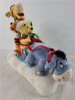 Winnie the Pooh singing Christmas decoration,