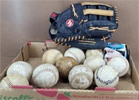 Worth Leather Glove Model W 14-2 W Softballs