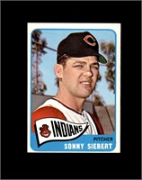1965 Topps #96 Sonny Siebert EX to EX-MT+