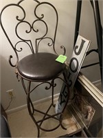 16x45x16 Bar Stool, 2 Pictures & Office Chair