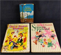 Classic Disney Hardcover Books Lot Of Three