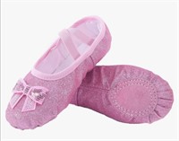 New (Size 33) Girls Ballet Shoes Glitter