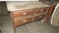 EARLY COUNTRY 2 BOARD TOP SOW BELLY BASE CABINET