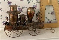 Metal art carriage