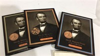 Three Books of Lincoln Wheat Pennies M16E
