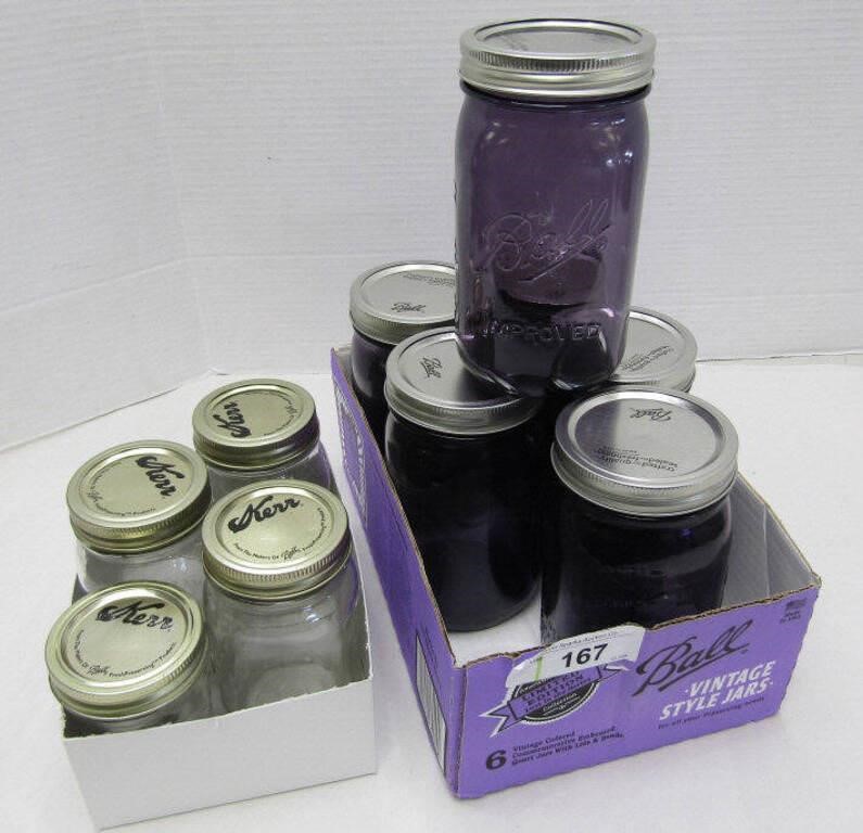 Purple Canning Jars & More