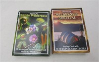2 Packs Wilderness Survival Cards