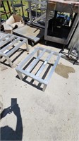 1/2 size  dunnage rack