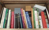 Shelf of Cookbooks