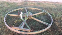 Circular harrow - race track leveler