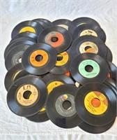 Lot of Forty-Four Vintage 45 Records  (2)