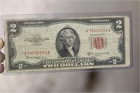 1953 $2.00 Red Seal Note