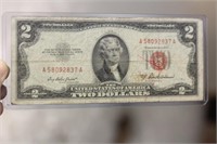 1953 $2.00 Red Seal Note