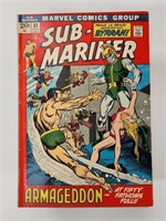 MARVEL SUB MARINER COMIC BOOK NO. 51 ARMAGEDDON