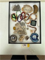 Display Tray with Minerals + As Shown 12" x16"