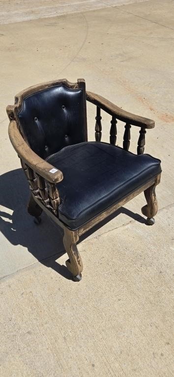 Vintage Rolling Desk Chair