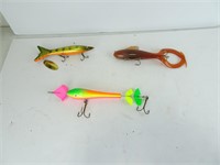 3 Musky Lures