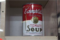 CAMPBELL'S SOUP TIN CAN BANK