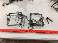 Metal Animal Body traps x 2