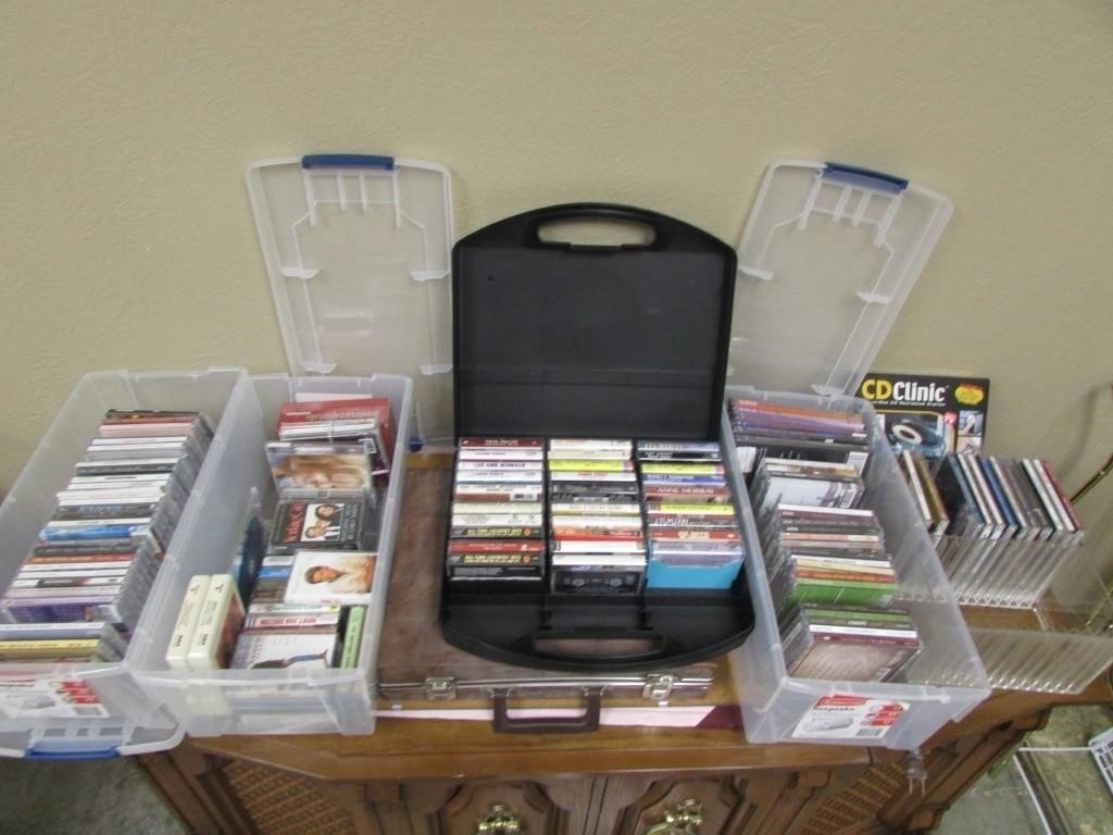 cd's & cassette tapes