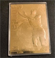 1997 Michael Jordan Skybox Z Force 23K Gold