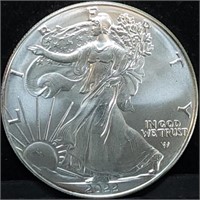 2022 1oz Silver Eagle Gem BU