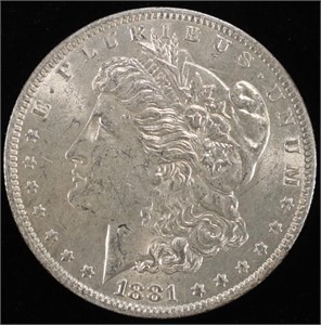 1881-O MORGAN DOLLAR BU