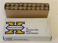(20) Winchester Center Fire Rifle Cartridges