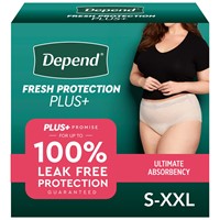 Depend Protection Plus for Women  SMALL SIZE