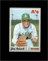 1970 Topps High #719 Jim Roland VG to VG-EX+