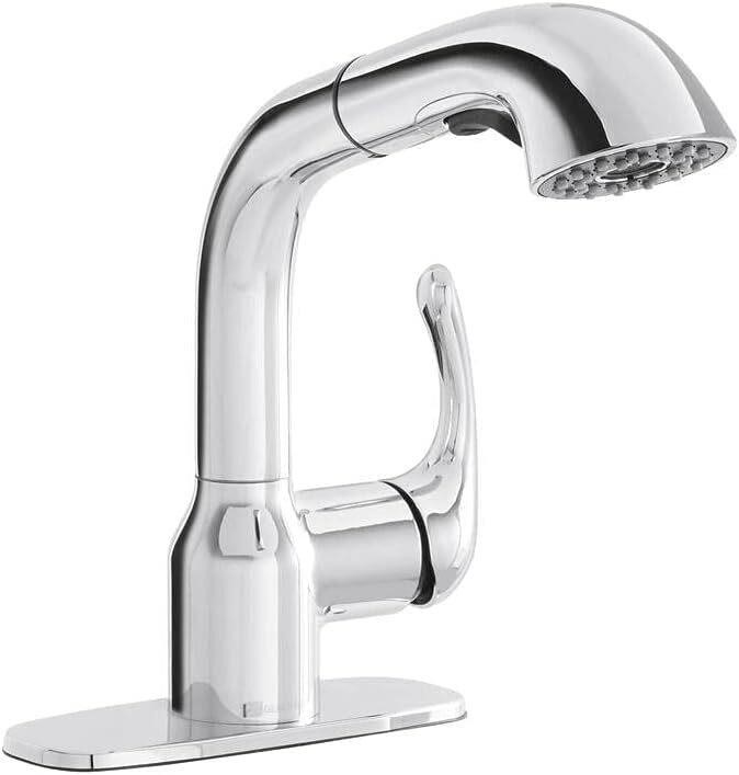Dunning Single-Handle Pull-Out Faucet  Chrome