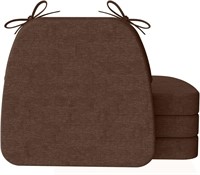 D-Shaped Chair Cushions  2' Thick  Set of 4