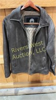 Weatherproof garment company, leather coat