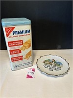 Nabisco Cracker Tin & Plate