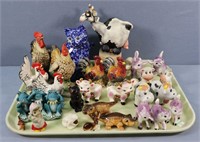 Group of Shakers & Figurines