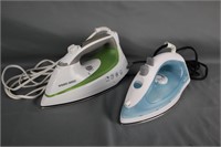 Pair of Electric Clothing Irons
