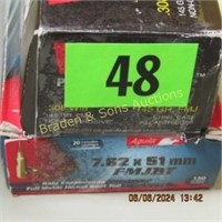GROUP OF 70 ROUNDS CALIBER 308 WIN AMMO