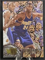 Antonio McDyess Rookie Fleer Metal card 95-96