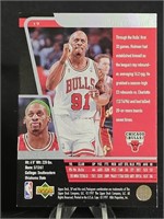 Dennis Rodman #17 SP Authentic Upper Deck Card